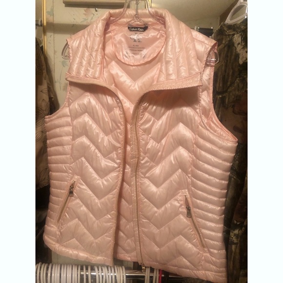 Calvin Klein Jackets & Blazers - Calvin Klein Pink Down Vest